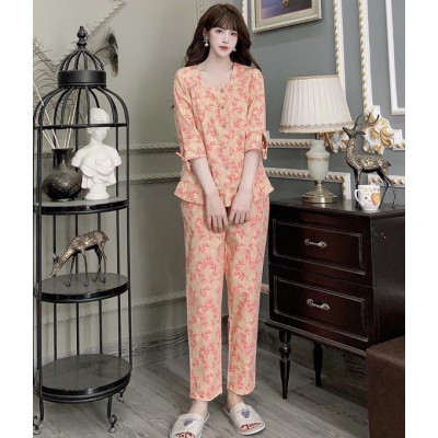 đồ bộ mặc nhà chất kate hàn