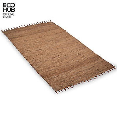 Thảm lục bình hình chữ nhật ECOHUB decor, trang trí phòng khách 