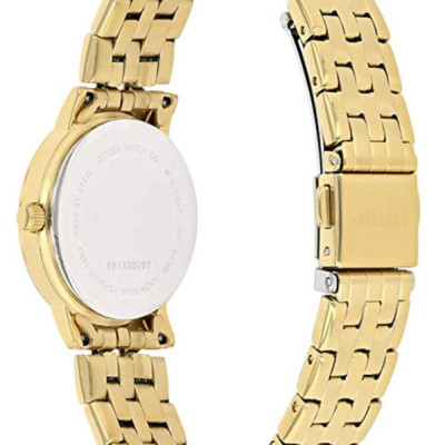 Đồng Hồ Nữ Citizen Dây Thép Không Gỉ EU6092-59E - Mặt Đen 