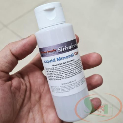 Khoáng nước Shirakura Liquid Mineral Ca+ cao cấp khoáng gh+ bể cá tép
