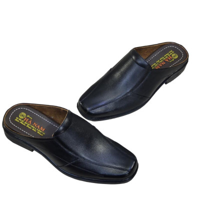 Dép Bít Mũi Nam Da Bò Thật TiTi ĐÔ Cao Cấp GSB20139