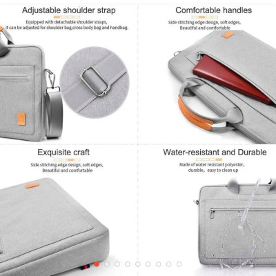 Túi Đeo Wiwu Pioneer Handle Bag Dành Cho Laptop, Ultrabook Chất Liệu Vải Cao Cấp, Độ Bền Cao - Hàng Chính Hãng 