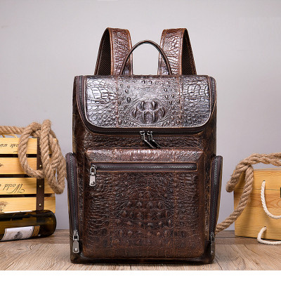 Balo nam DA BÒ THẬT, balo laptop phong cách mới – BEE GEE BLND9068