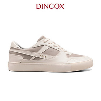 New Arrivals | Giày Da Sneaker Nam Nữ DC39 LATTE LOVE DINCOX Shoes Đế Bằng - Microfiber Leather