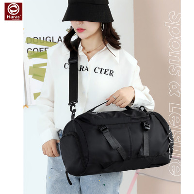 Balo kết hợp túi du lịch, ba lô đi học,Túi trống du lịch, thể thao, túi tập gym có ngăn để giày HARAS HR361