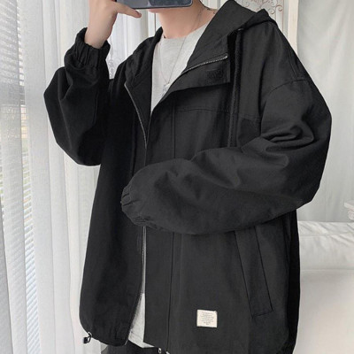 Áo khoát nam cực đẹp from rộng trơn mẫu mới mẫu mới-A457