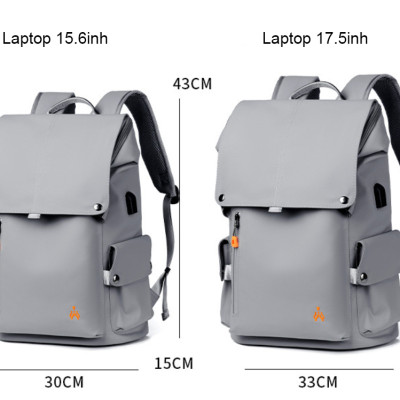 Balo laptop thông minh size 15.6inh và size 17.5inh thời trang công sở cao cấp phong cách mới