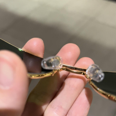 Kính râm phi công Cơn Ao tròng thủy tinh kim cương Fullbox phụ kiện