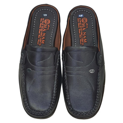 Dép Bít Mũi Nam HÀ NAM Da Bò Thật Cao Cấp GSB2100