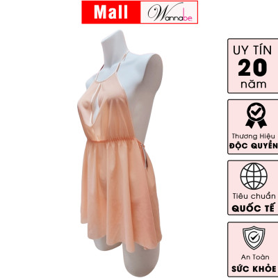 Váy ngủ lưới WANNABE DNC12 đầm ngủ sexy trong suốt mong manh khiến chàng luôn mơ mộng TẶNG QUẦN ĐỒNG BỘ