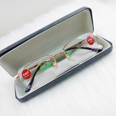 Kính lão hai tròng tròng trên 0 độ tròng dưới có độ đọc sách tặng hộp đựng cao cấp