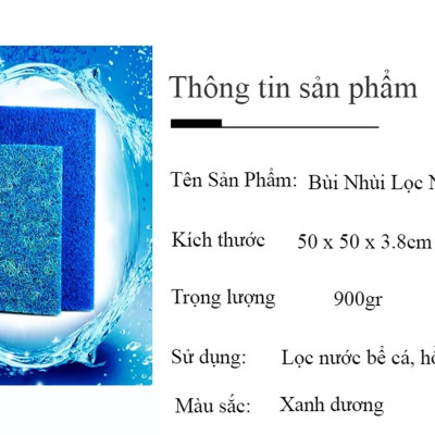 Jmat Không Keo Lọc Nước Hồ Cá | Bùi Nhùi Lọc Bể Cá Cảnh, Hồ Koi Cao Cấp
