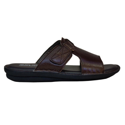 Dép Nam Quai Ngang Da Bò Thật TiTi ĐÔ Cao Cấp DNA2113d