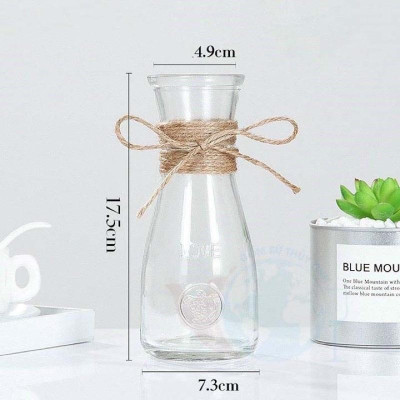 Bình Lọ Thủy Tinh Eo Nhỏ Merber