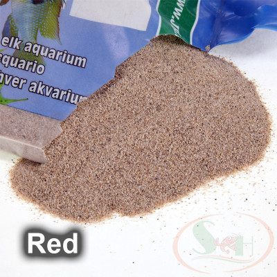 Cát JBL Sansibar Dark, River, White, Red Orange trải nền bể cá tép thủy sinh