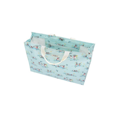 Túi đeo chéo /Strappy Carryall Spring Bunnies and Lambs  - Blue - 1089257