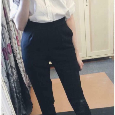 Áo Sơ Mi Trắng Basic Công Sở