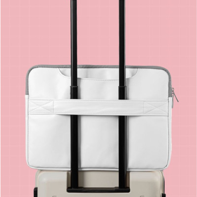 Túi xách da chống sốc laptop máy tính surface, túi công sở nữ cặp đựng laptop cute dễ thương