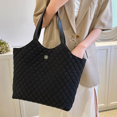 Túi xách nữ dung tích lớn màu trơn  giản dị , túi xách nữ mới  ,  túi đeo vai dưới cánh tay túi tote