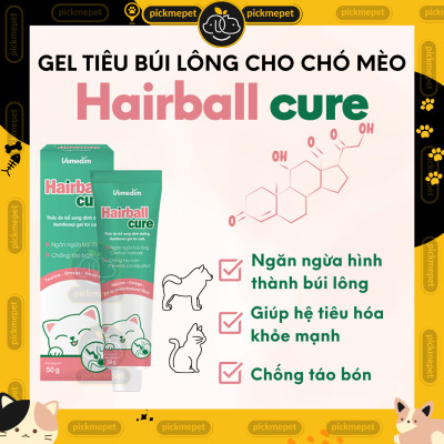 Gel Tiêu Búi Lông Cho Mèo Hairball Cure 40g