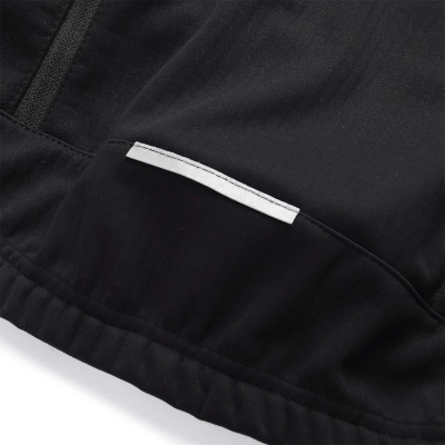 Wosawe Men Winter Cycling Jacket Windproof Thermal Fleece Bike Jacket for Mountain Biking Running Skiing Hiking