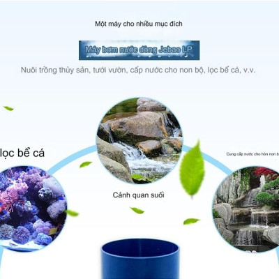 Máy bơm nước hồ cá Koi Jebao LP26000 225W 26000L/Hr cao cấp