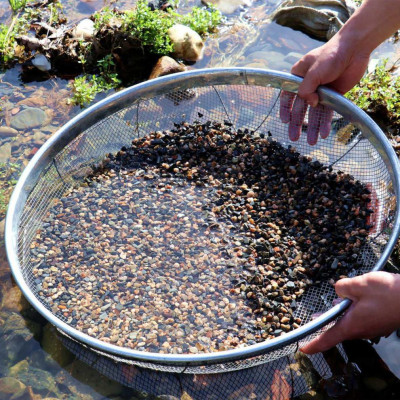 5KG Sạn suối dẹt, sỏi suối thủy sinh tự nhiên, trải nền, trang trí bể cá, tiểu cảnh, hòn non bộ, lọc nước hồ cá