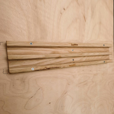 Bảng treo bằng gỗ treo tường để tập bám, thiết bị tăng cường lực tay để tập luyện ngón tay và kéo cơ thể lên