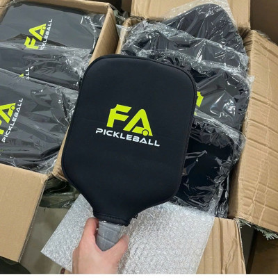 Túi đựng vợt Pickleball Túi Chống Sốc, Bảo Vệ Mặt Vợt, Khóa Zip 3 Lớp, Chất Liệu Polyester Cao Cấp