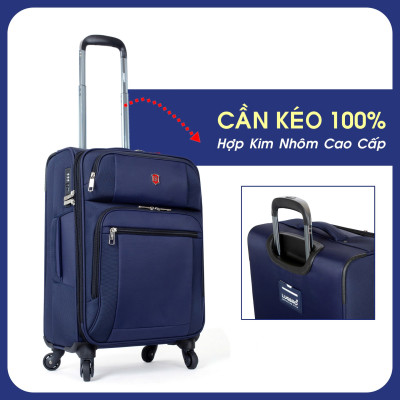 Vali Vải Ký Gửi LUGBRO TRANSPORTER Có Thể Nới Rộng, Có Ngăn Áo Vest Chống Nhăn - Hàng Chính Hãng