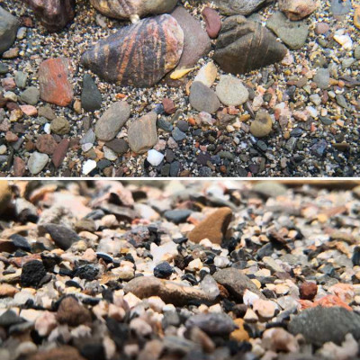 5KG Sạn suối dẹt, sỏi suối thủy sinh tự nhiên, trải nền, trang trí bể cá, tiểu cảnh, hòn non bộ, lọc nước hồ cá