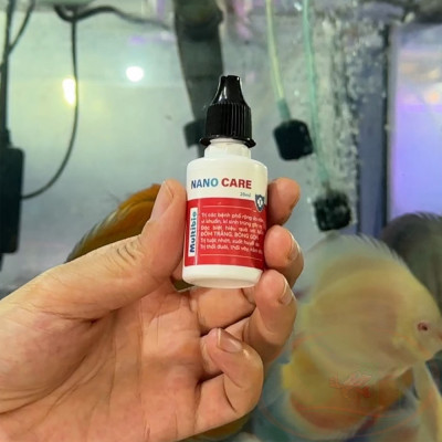 Trị nấm khuẩn Multibio Nano Care xử lý đốm trắng nhiễm khuẩn cá tép thủy sinh