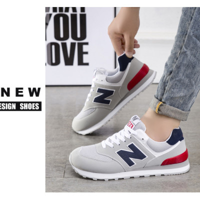 Giày thể thao nam, giày chạy bộ đế êm nhẹ, thoáng khí đế cao su đúc, chống trơn trượt hạn chế mòn  – GNA2024