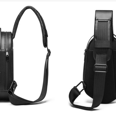 Túi đeo chéo đeo ngực nam đa chức năng cao cấp phong cách châu âu cá tính