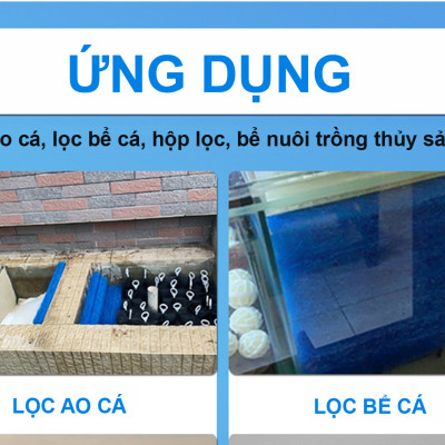 Jmat Không Keo Lọc Nước Hồ Cá | Bùi Nhùi Lọc Bể Cá Cảnh, Hồ Koi Cao Cấp