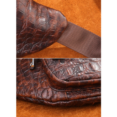 Túi đeo chéo nam DA BÒ THẬT phong cách mới  - BEE GEE DCN9234