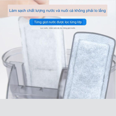 Bộ 4 Miếng Lọc Thay Thế Cho Máy Lọc Thác Hồ Cá SOBO WP308H, WP408H, WP508H