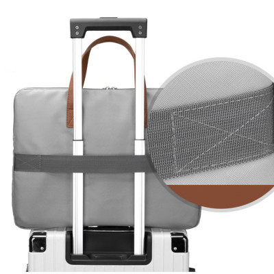 Túi xách da chống sốc laptop macbook surface, túi công sở nam nữ cặp đựng laptop