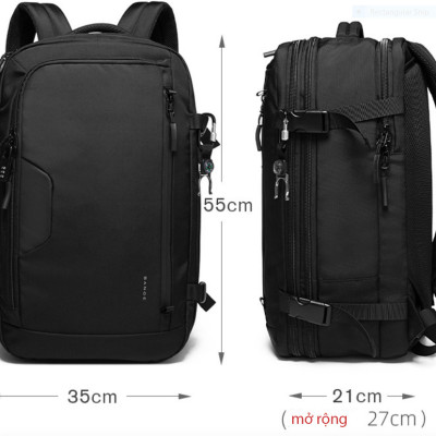 Balo du lịch đa năng thông minh cao cấp phong cách châu âu