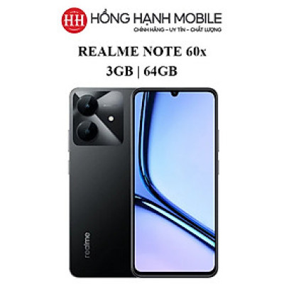 Điện Thoại Realme Note 60x 3GB/64GB - Hàng Chính Hãng