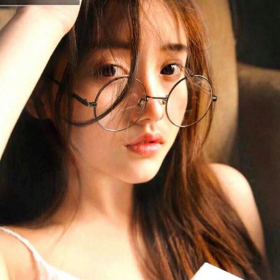 Gọng Kính xinh, Gọng Kính cận/Kính giả cận retro mắt tròn cao cấp + tặng Tuavit Kính Xinh mini 2 đâu tiện lợi