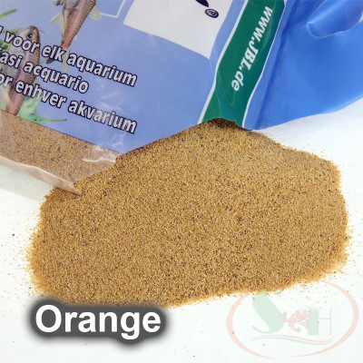 Cát JBL Sansibar Dark, River, White, Red Orange trải nền bể cá tép thủy sinh