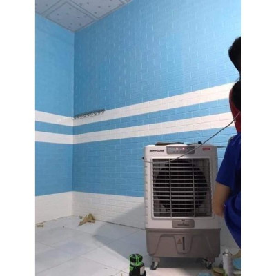 Xốp dán tường giả gạch loại dầy khổ lớn 70 x 77 cm