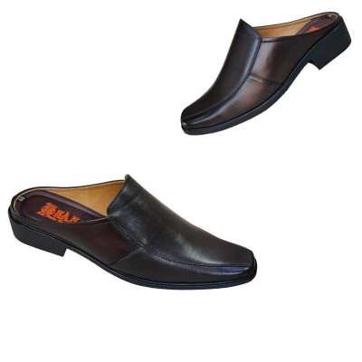 Dép Bít Mũi Nam HÀ NAM Da Bò Thật Cao Cấp GSB20152