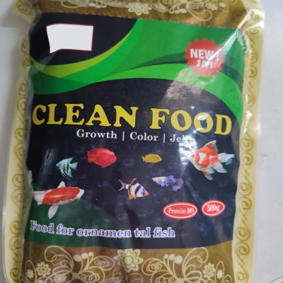 5 Gói Thức Ăn Cá Cảnh, cám Cá Koi hạt nhỡ 3mm (Cho cá size 8cm trở lên) - Nhanh lên size, lên màu, tăng cường sức đề kháng 500Gr