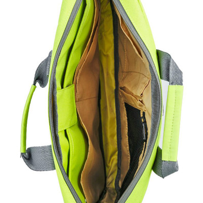 Cặp Đeo Laptop Editor Briefcase Mikkor EB 002 - Xanh Lá Mạ 