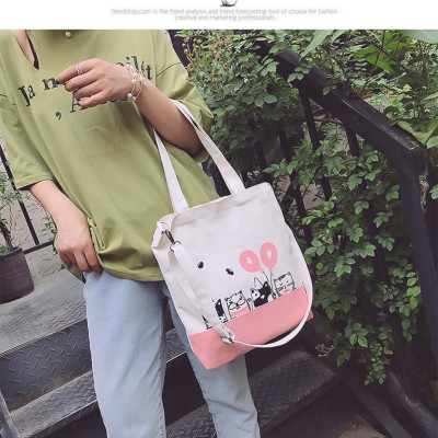 Túi Vải Tote XinhStore Hình Chim Cánh Cụt