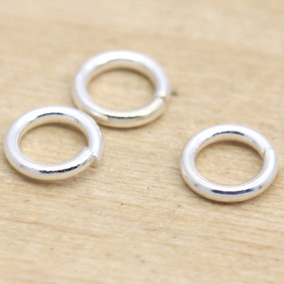 Combo charm bạc khoen tròn hở - Ngọc Quý Gemstones