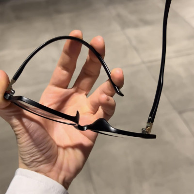 Gọng Kính Cận, Kính Mắt vuông dẻo nhẹ cho nam