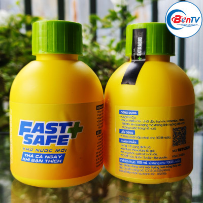 Dung Dịch Khử Clo Trong Nước Hồ Cá Extrabio Fast Safe